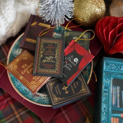 MINI-BUCH-ORNAMENT FÜR DEN ADVENT